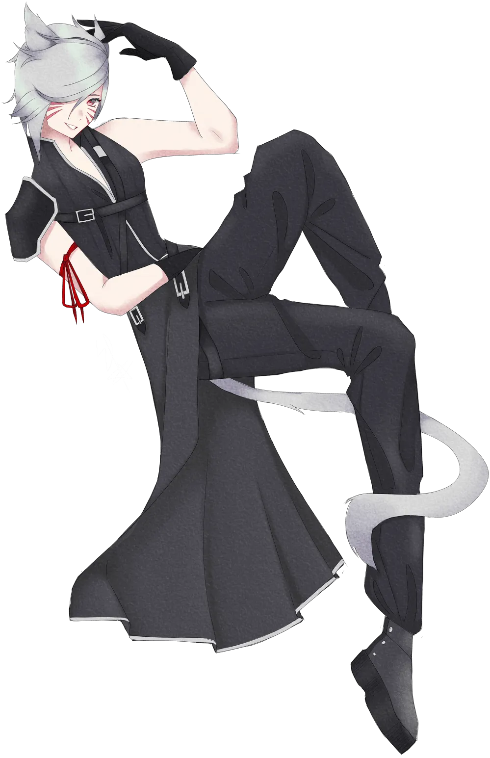 Drawing of my character by Luciel Teo